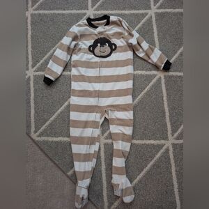 3 For‎ $12 Clearance Carters Striped Monkey Onesie
